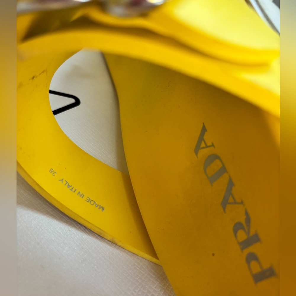 Prada rubber sandal - Birkenstock style - Picture 7 of 8